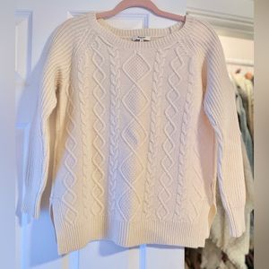 Madewell - Cable Front Sweater